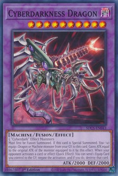 Cyberdarkness Dragon (SDCS-EN043) - Structure Deck: Cyber Strike Unlimited-1