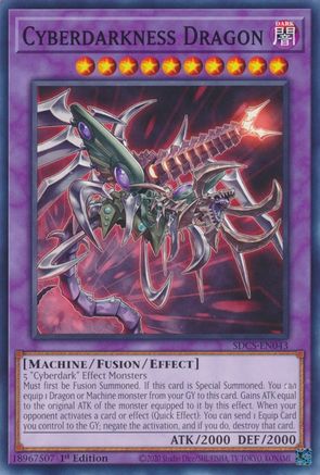 Cyberdarkness Dragon (SDCS-EN043) - Structure Deck: Cyber Strike Unlimited-1
