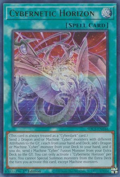 Cybernetic Horizon (SDCS-EN046) - Structure Deck: Cyber Strike 1st Edition-1