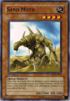Sand Moth (SD7-EN015) - Structure Deck: Invincible Fortress 1st Edition-1
