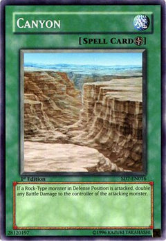 Canyon (SD7-EN016) - Structure Deck: Invincible Fortress 1st Edition-1