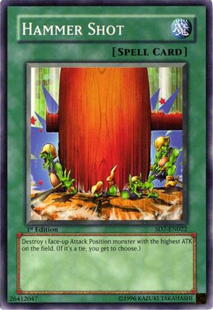 Hammer Shot (SD7-EN022) - Structure Deck: Invincible Fortress 1st Edition