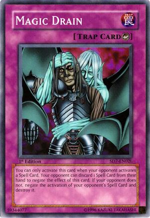 Magic Drain (SD7-EN028) - Structure Deck: Invincible Fortress Unlimited-1