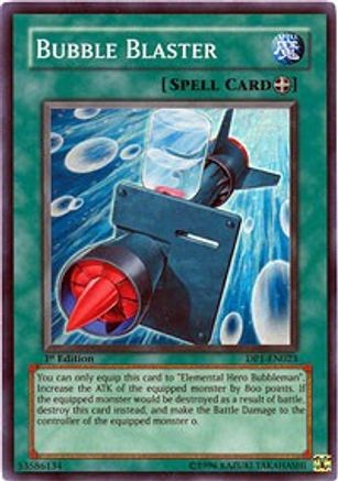 Bubble Blaster (DP1-EN023) - Duelist Pack 1: Jaden Yuki 1st Edition-1