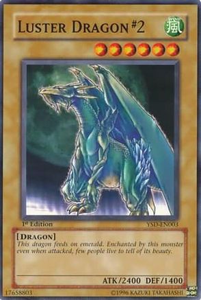 Luster Dragon #2 (YSD-EN003) - Starter Deck 2006 Unlimited-1