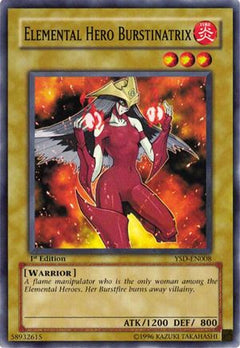 Elemental Hero Burstinatrix (YSD-EN008) - Starter Deck 2006 1st Edition-1