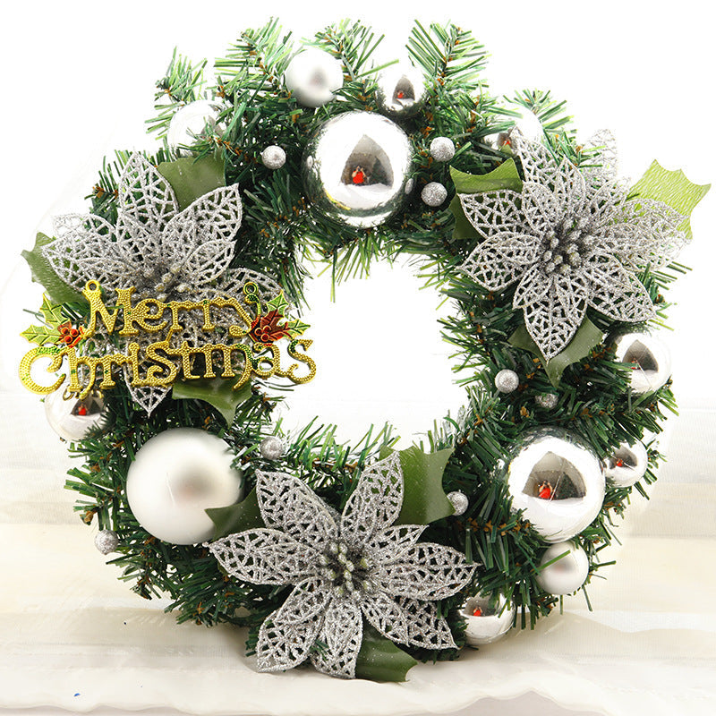 Christmas Wreath – 30cm Artificial Door Wreath, Home & Garden Holiday Decor-2