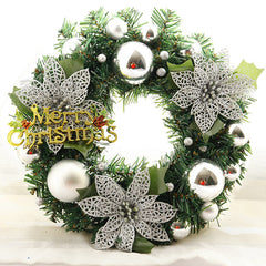 Christmas Wreath – 30cm Artificial Door Wreath, Home & Garden Holiday Decor-2