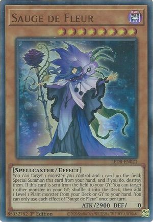 Sauge de Fleur (LED8-EN021) - Legendary Duelists: Synchro Storm 1st Edition-1