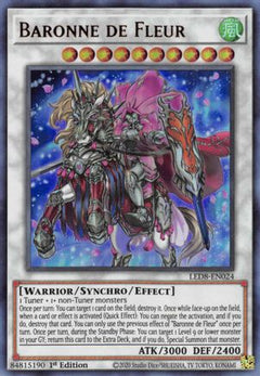 Baronne de Fleur (LED8-EN024) - Legendary Duelists: Synchro Storm 1st Edition-1