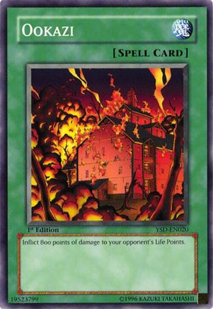 Ookazi (YSD-EN020) - Starter Deck 2006 1st Edition-1