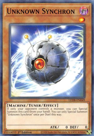 Unknown Synchron (LED8-EN049) - Legendary Duelists: Synchro Storm 1st Edition-1