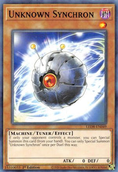Unknown Synchron (LED8-EN049) - Legendary Duelists: Synchro Storm 1st Edition-1