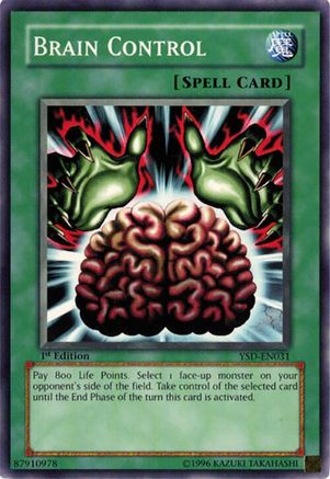 Brain Control (YSD-EN031) - Starter Deck 2006 Unlimited-1