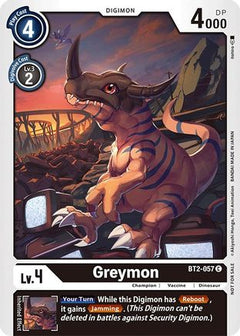 Greymon - BT2-057 (Official Tournament Pack Vol.3) (BT2-057) - Release Special Booster 1.0-1
