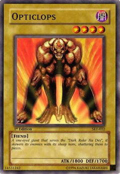 Opticlops (SKE-012) - Starter Deck: Kaiba Evolution 1st Edition-1