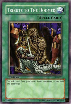 Tribute to The Doomed (SKE-035) - Starter Deck: Kaiba Evolution 1st Edition-1