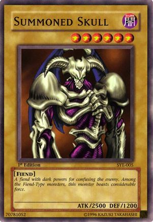 Summoned Skull (SYE-005) - Starter Deck: Yugi Evolution Unlimited-1
