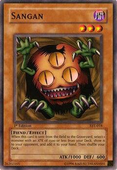 Sangan (SYE-018) - Starter Deck: Yugi Evolution 1st Edition-1