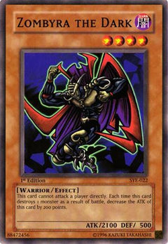 Zombyra the Dark (SYE-022) - Starter Deck: Yugi Evolution Unlimited-1