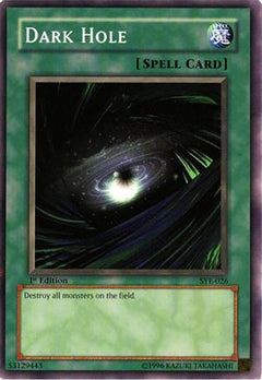 Dark Hole (SYE-026) - Starter Deck: Yugi Evolution 1st Edition-1