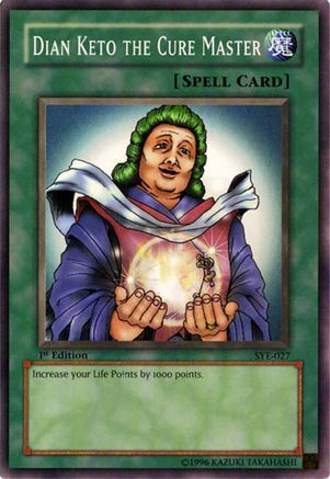 Dian Keto the Cure Master (SYE-027) - Starter Deck: Yugi Evolution Unlimited-1