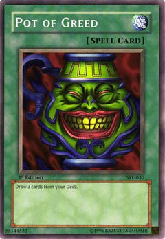 Pot of Greed (SYE-040) - Starter Deck: Yugi Evolution Unlimited-1