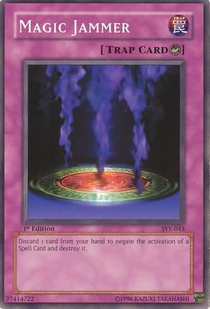 Magic Jammer (SYE-043) - Starter Deck: Yugi Evolution 1st Edition-1