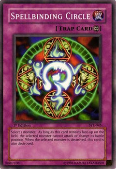 Spellbinding Circle (SYE-045) - Starter Deck: Yugi Evolution Unlimited-1