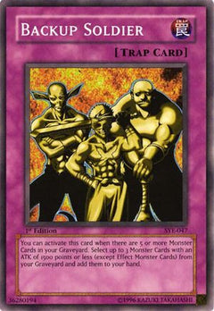 Backup Soldier (SYE-047) - Starter Deck: Yugi Evolution 1st Edition-1