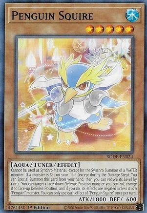 Penguin Squire (BODE-EN024) - Burst of Destiny 1st Edition