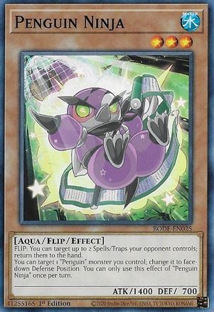 Penguin Ninja (BODE-EN025) - Burst of Destiny 1st Edition-1