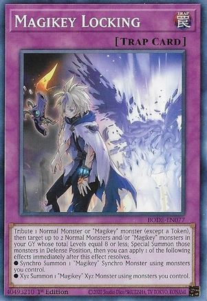 Magikey Locking (BODE-EN077) - Burst of Destiny 1st Edition-1