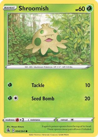 Shroomish 4/264 - SWSH08 Fusion Strike-1