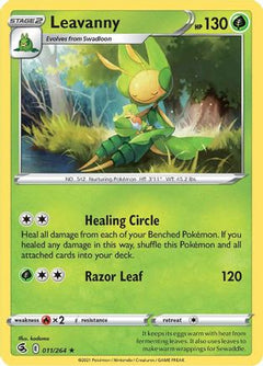 Leavanny 11/264 - SWSH08 Fusion Strike-1