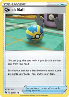 Quick Ball 237/264 - SWSH08 Fusion Strike-1