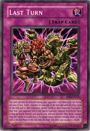 Last Turn (TP6-EN015) - Tournament Pack 6 Unlimited-1