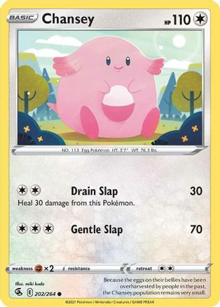 Chansey 202/264 - SWSH08 Fusion Strike-1