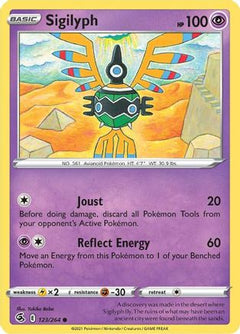 Sigilyph 123/264 - SWSH08 Fusion Strike-1