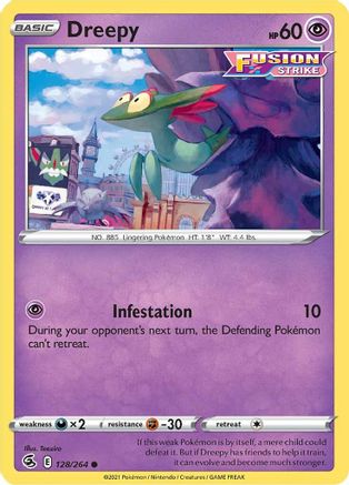 Dreepy 128/264 - SWSH08 Fusion Strike