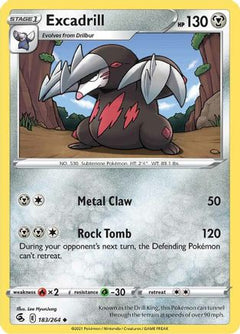 Excadrill 183/264 - SWSH08 Fusion Strike-1