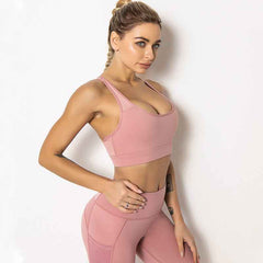 Women’s Breathable Mesh Sports Vest – Workout & Fitness Activewear Top-1