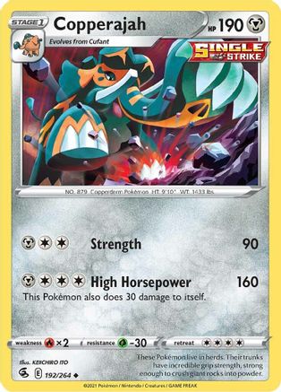 Copperajah 192/264 - SWSH08 Fusion Strike-1