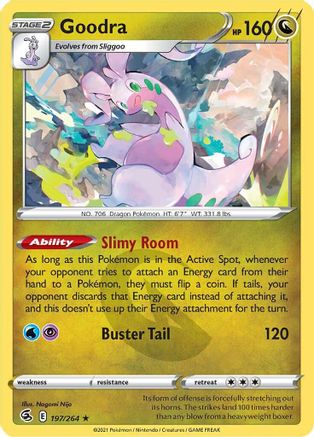 Goodra 197/264 - SWSH08 Fusion Strike-1