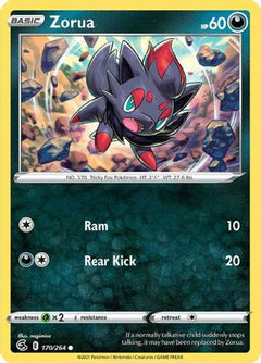 Zorua 170/264 - SWSH08 Fusion Strike Reverse Holofoil-1