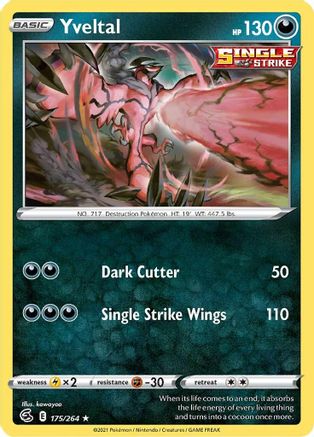 Yveltal 175/264 - SWSH08 Fusion Strike-1