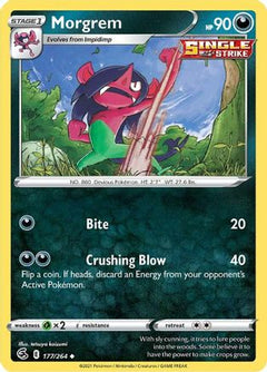 Morgrem 177/264 - SWSH08 Fusion Strike-1