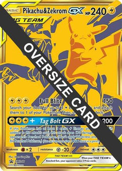 Pikachu & Zekrom GX - SM248 SM248 - Jumbo Cards Holofoil-1