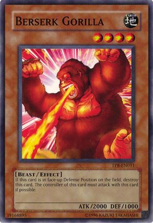 Berserk Gorilla (TP8-EN011) - Tournament Pack 8 Unlimited-1