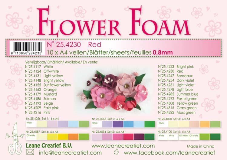 Flower Foam 10 A4 Sheets-12